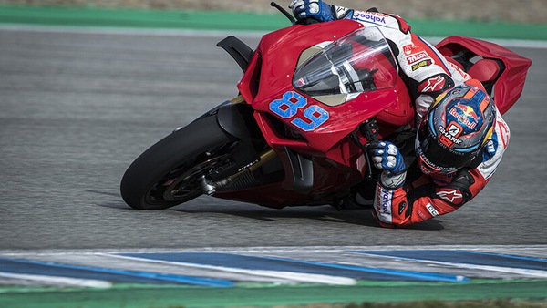 Jorge Martin: “La Panigale V4 S? Ottima per allenarsi”