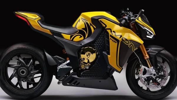 Damon HyperFighter Colossus: svelata la naked da 200 CV e 270 km/h