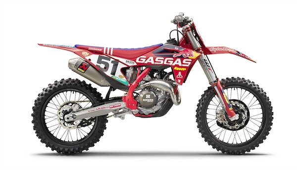 GASGAS MC 450F Troy Lee Design: la race replica da leccarsi... gli artigli