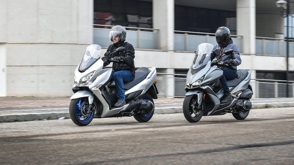 Comparativa scooter 400: Suzuki Burgman Vs Kymco Xciting