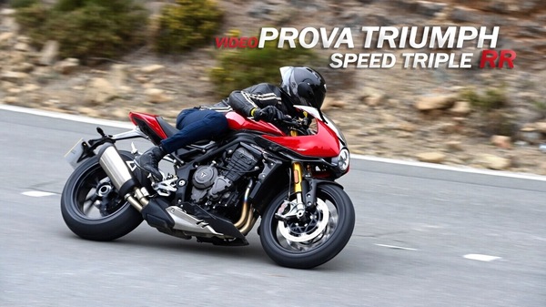 Test, Triumph Speed Triple RR: sportiva d'altra scuola VIDEO