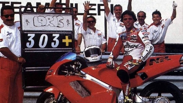 Loris Capirossi, la Honda NR750: due leggende per un'impresa