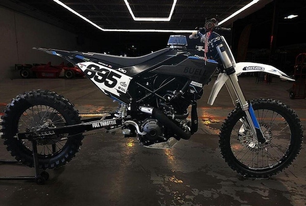 Buell, in arrivo due mostri: un Super Touring e una off-road da 175 CV