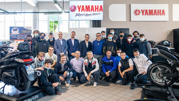 Yamaha e CNOS-FAP, un nuovo laboratorio automotive in Lombardia