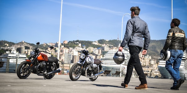 Prova on the road: con le Guzzi V7 dalla Liguria a Mandello VIDEO