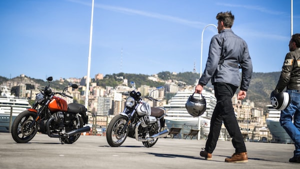 Prova on the road: con le Guzzi V7 dalla Liguria a Mandello VIDEO