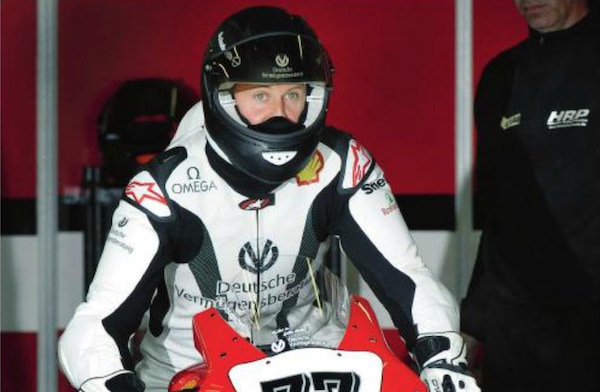 Da Schumacher a Leclerc e Verstappen: quando la F1 sale in moto