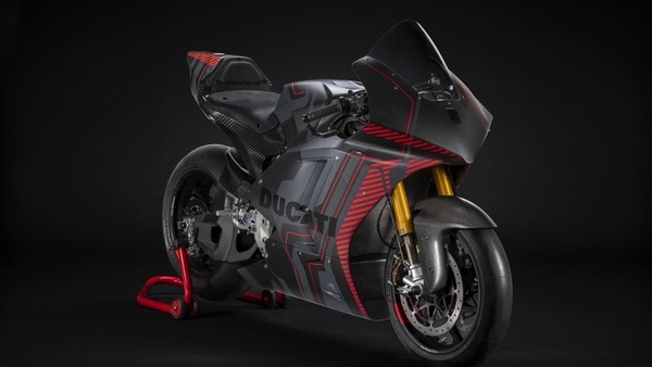 Ducati MotoE: Telaio front frame, 275 Km/h e 150 CV