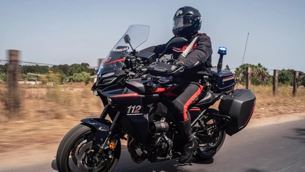 Yamaha, collaborazione con i Carabinieri: arrivano 35 Tracer 9