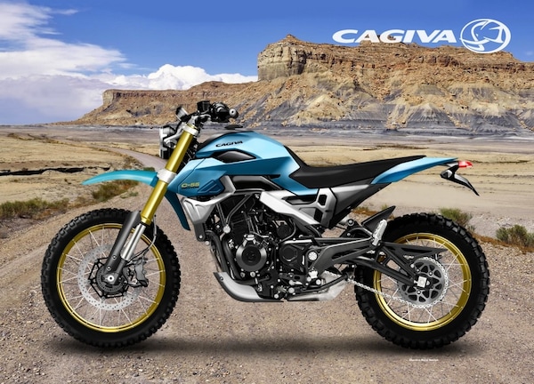 Cagiva C-55 Canyon, l'enduro in chiave MV Agusta e Benelli