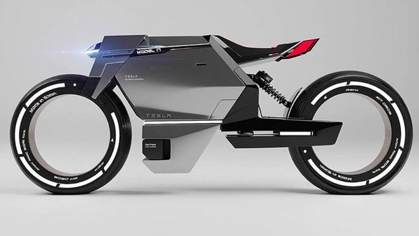 Model M, la moto che si ispira al cybertruck Tesla
