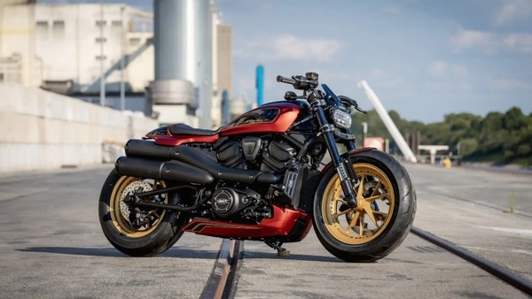 Harley-Davidson Sporster S, fascino arancio-oro marchiato Thunderbike