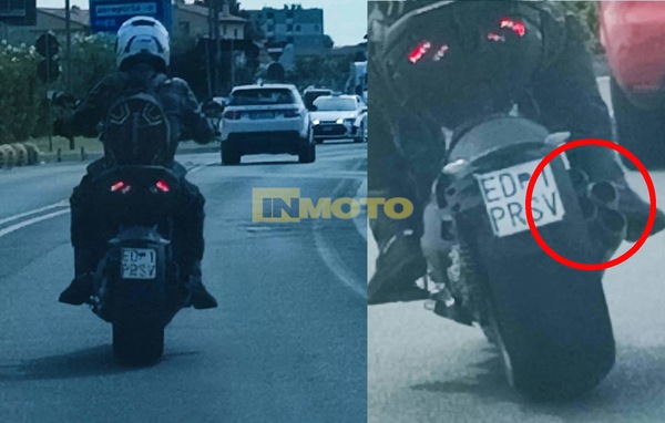 Foto spia: Ducati prepara una Diavel V4?