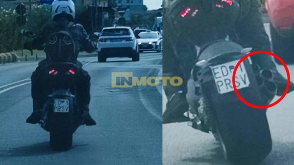 Foto spia: Ducati prepara una Diavel V4?