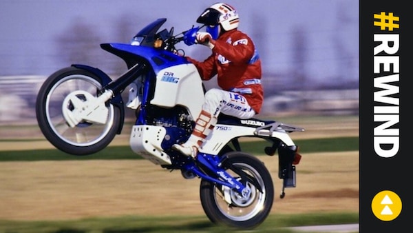 Rewind, Suzuki DR 750 Big: la grande scommessa