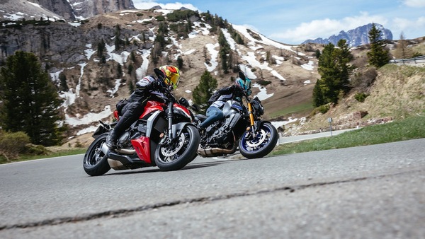 Ducati StreetFighter V2 vs Yamaha MT-09 SP: accidenti che sorpresa!