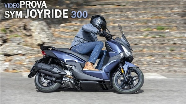 Prova Sym Joyride 300: uno scooter fuori dal coro VIDEO