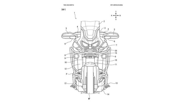 Honda, radar in arrivo per l'Africa Twin?