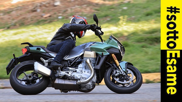 Test Moto Guzzi V100 Mandello S: i voti del #SottoEsame
