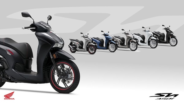 Honda SH125, 150 e 350: le nuove colorazioni sono la novità per il 2023