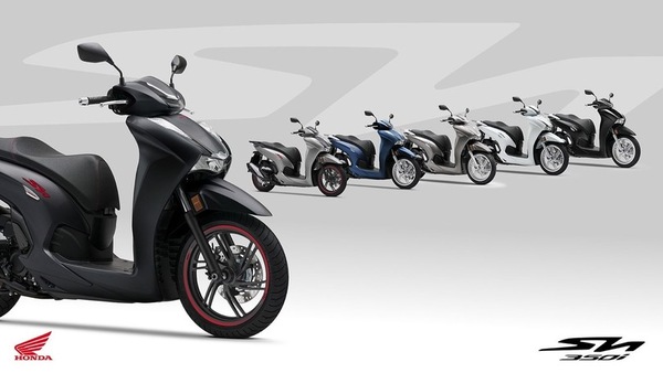 Honda SH125, 150 e 350: le nuove colorazioni sono la novità per il 2023