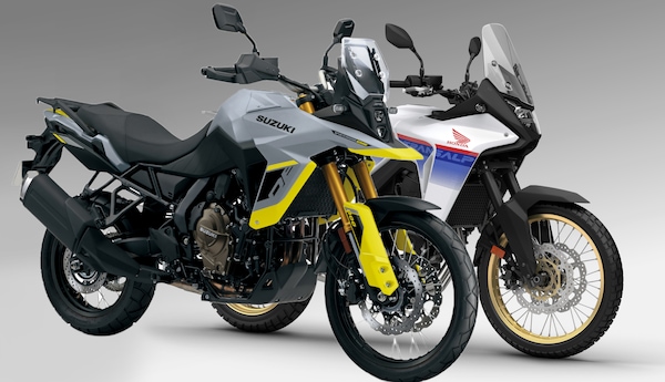 Suzuki V-Strom 800DE Vs Honda Transalp 750: faccia a faccia