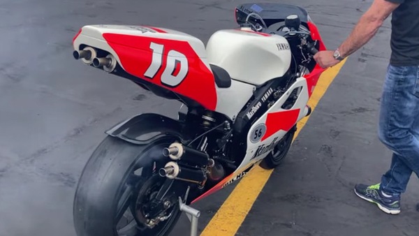 Yamaha YZR 500: all'asta la moto di Kenny Roberts Jr