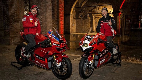 Ducati, la Panigale V4 S da Mondiale: ecco le replica Bagnaia e Bautista