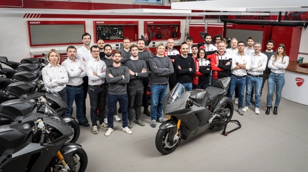 Ducati MotoE, le V21L pronte a metà febbraio 2023