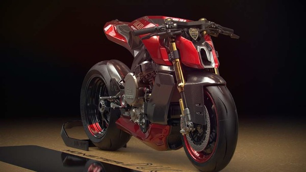 Ducati Monster: Concept futuristico by Filippo Ubertino