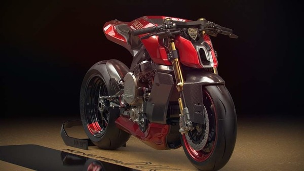 Ducati Monster: Concept futuristico by Filippo Ubertino