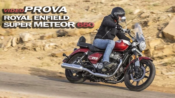 Prova Royal Enfield Super Meteor 650: indiana dal cuore semplice VIDEO