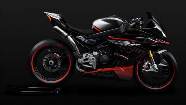 CF Moto 450SR: versione S con monobraccio per la sportiva cinese?