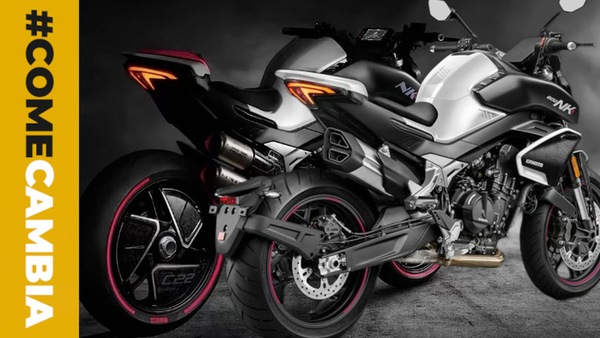 CFMoto 800NK, Come cambia: proto vs. serie