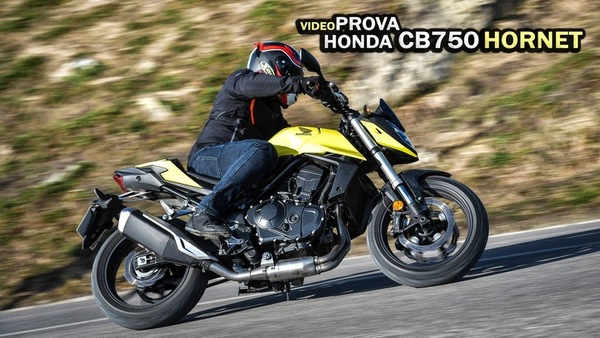 Prova Honda CB750 Hornet: a spasso nel tempo VIDEO