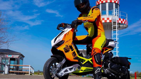 Italjet, il Dragster 200 Malossi debutta in pista