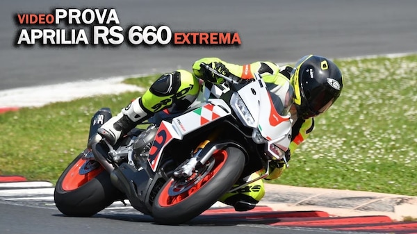 Prova Aprilia RS 660 Extrema: piccola peste VIDEO