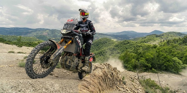 Aprilia, primi chilometri per la Tuareg Rally
