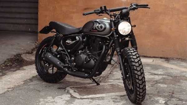 La Royal Enfield HNTR 350 diventa scrambler con il kit Cafe Twin