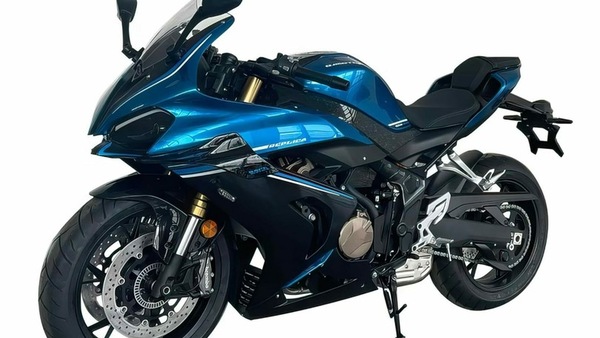 QJ Motor SRK 800RR, prima immagine della nuova sportiva 4 cilindri