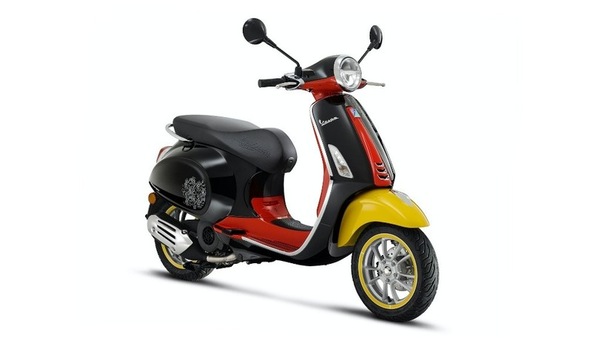 Vespa e Disney, edizione limitata in omaggio a Topolino
