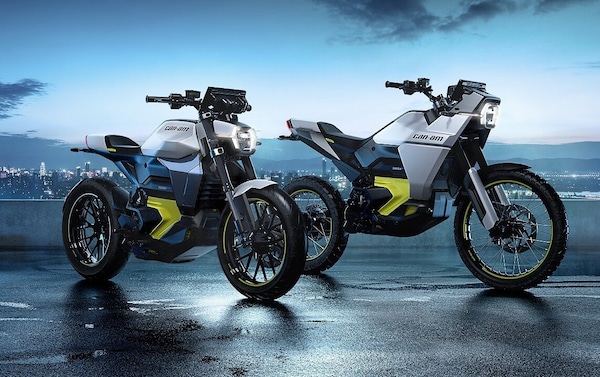 Can-Am festeggia i 50 anni con due nuove moto elettriche