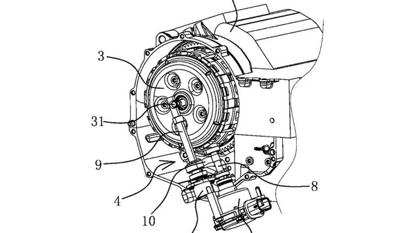 QJ Motor brevetta la frizione elettronica: l'idea innovativa