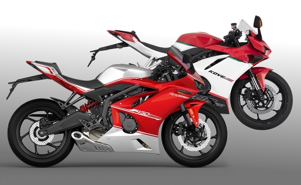 Come Cambia: Kove 450RR per il mercato europeo