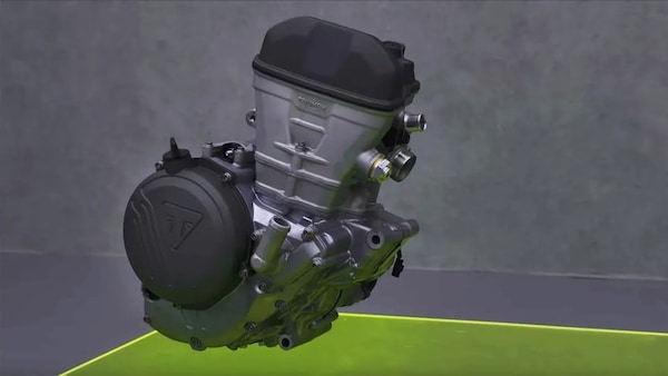 Triumph nel cross: ecco il motore, avrà doppia cilindrata