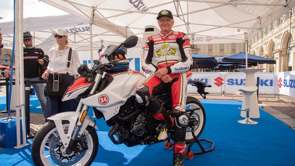Suzuki, una GSX-8S speciale in onore di Kevin Schwantz