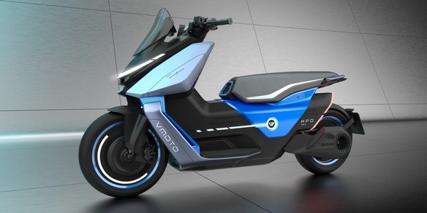Vmoto APD Concept, lo scooter "scolpito dal vento"