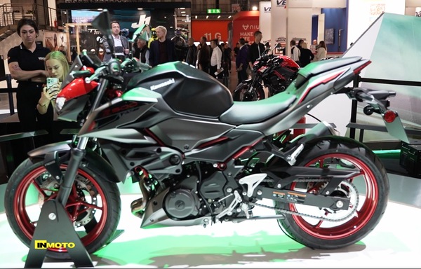 EICMA 2023, Kawasaki Z 500 e Ninja 500: il VIDEO