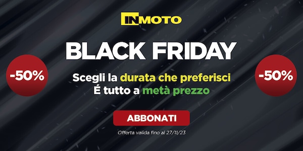 Scatta il Black Friday InMoto: offerte irrinunciabili sugli abbonamenti