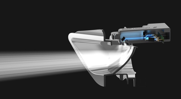 Yamaha brevetta i fari a singolo laser